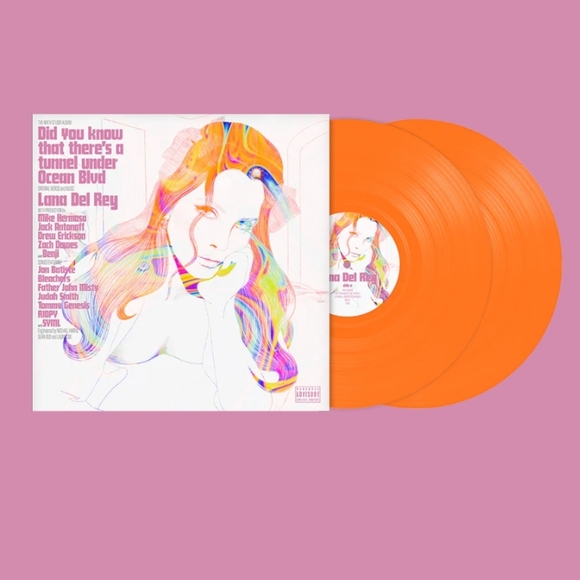 Lana Del Rey Festival Edition Vinyl Record Did You Know That There's a Tunnel - Picture 3 of 3